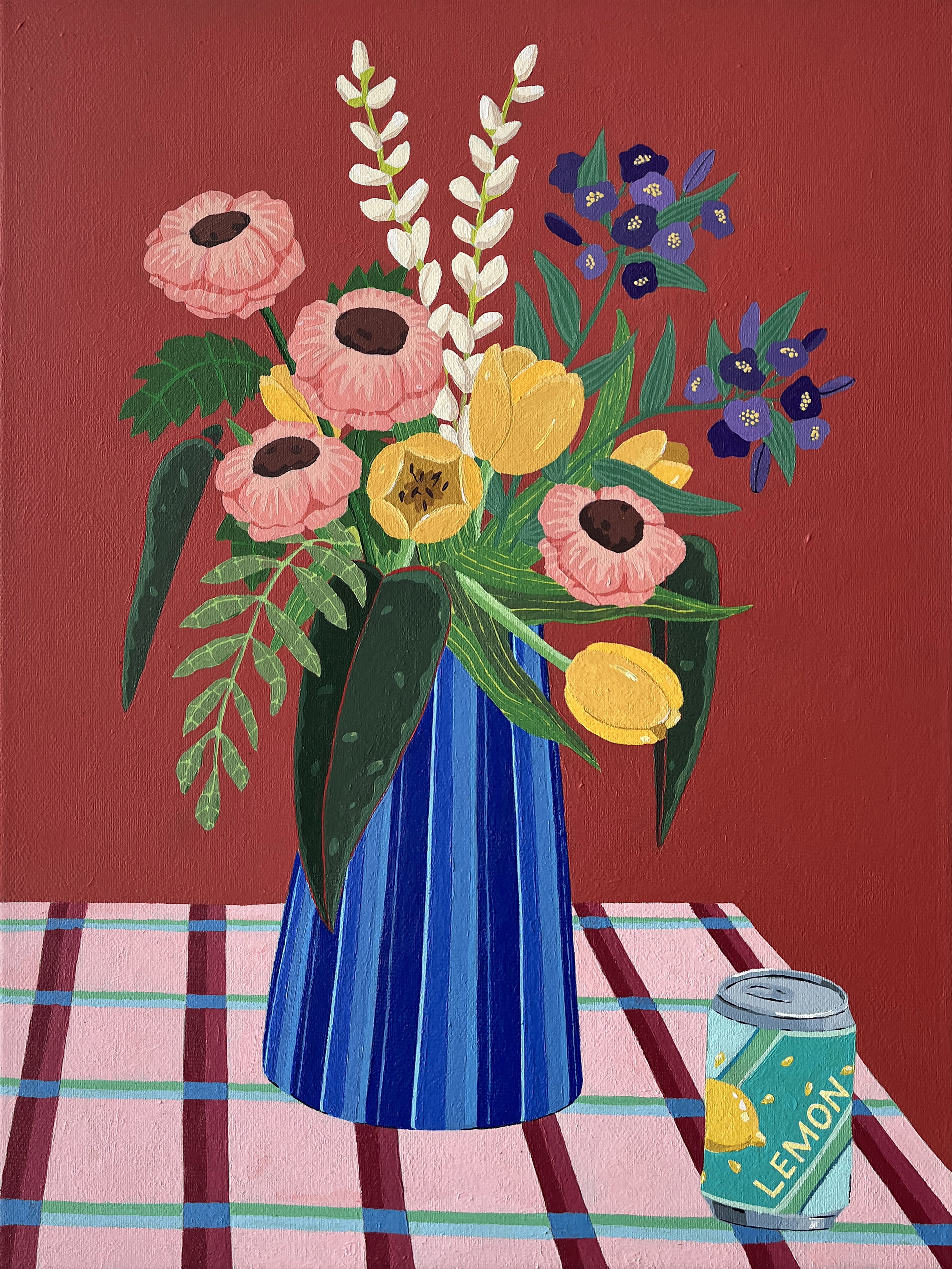 Small Flowers with Lemonade